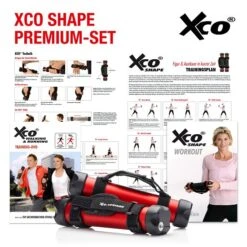 Xco Hantel-Set "Premium", Inkl. 2 Trainingsprogrammen Auf DVD