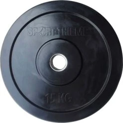 Sport-Thieme Hantelscheibe "Bumper Plate", Schwarz 7 Sport-Thieme Hantelscheibe "Bumper Plate", Schwarz -Functional Training Store 235 4620