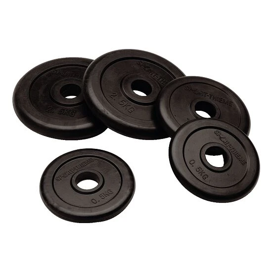 Sport-Thieme Hantelscheiben-Set "Gummi" 2 Sport-Thieme Hantelscheiben-Set "Gummi" – Bild 2
